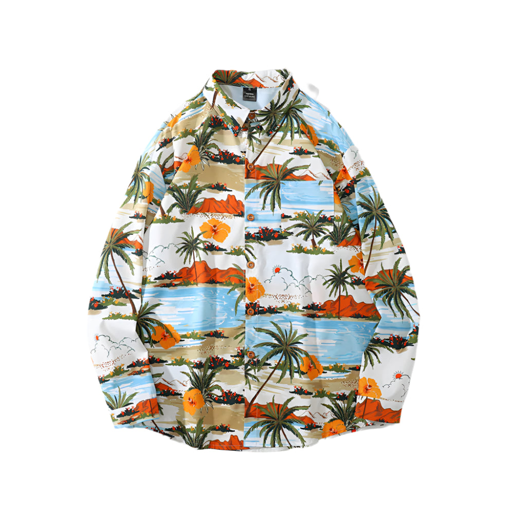 Thai Style Floral Shirt