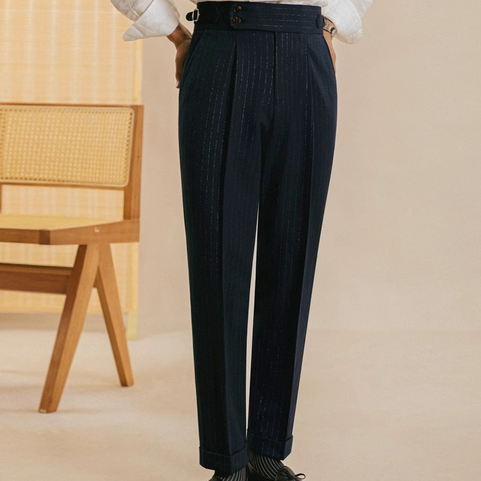 Italian Naples High-waisted Trousers