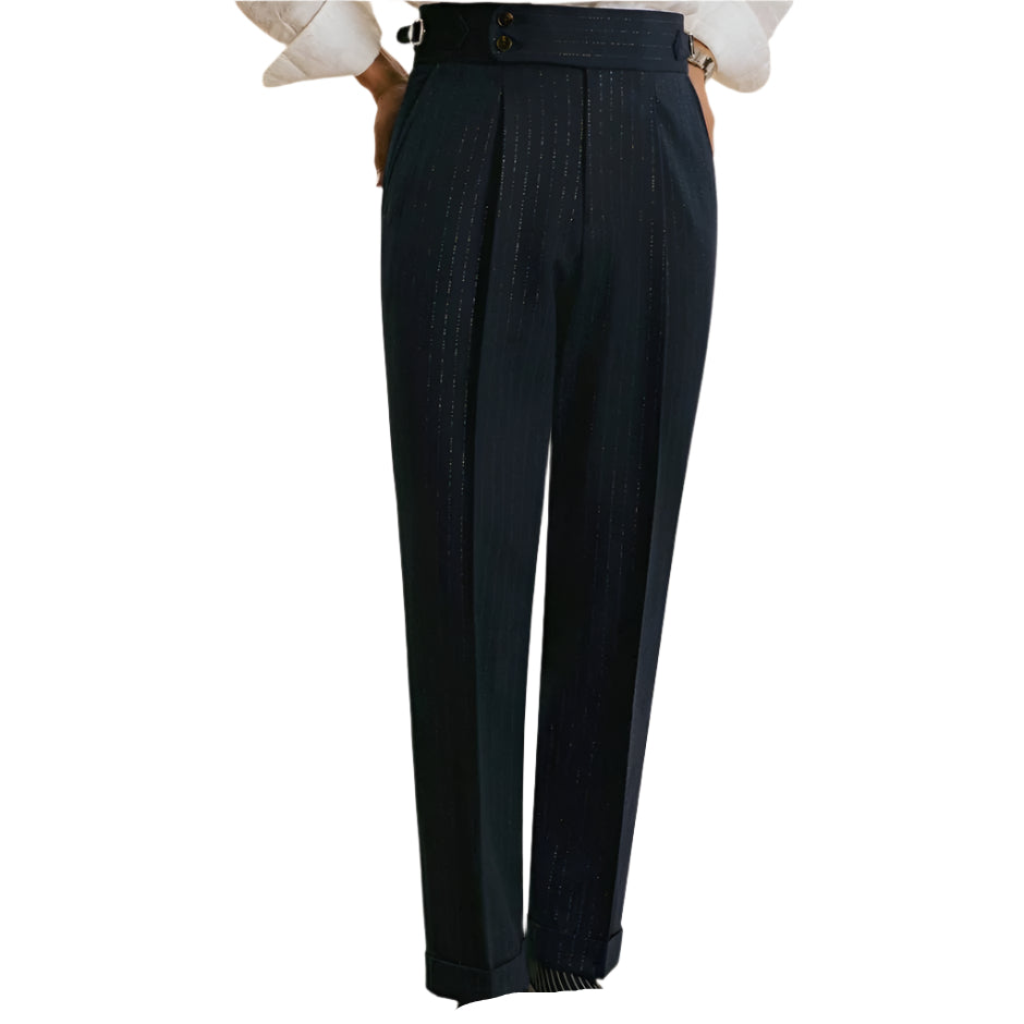 Italian Naples High-waisted Trousers