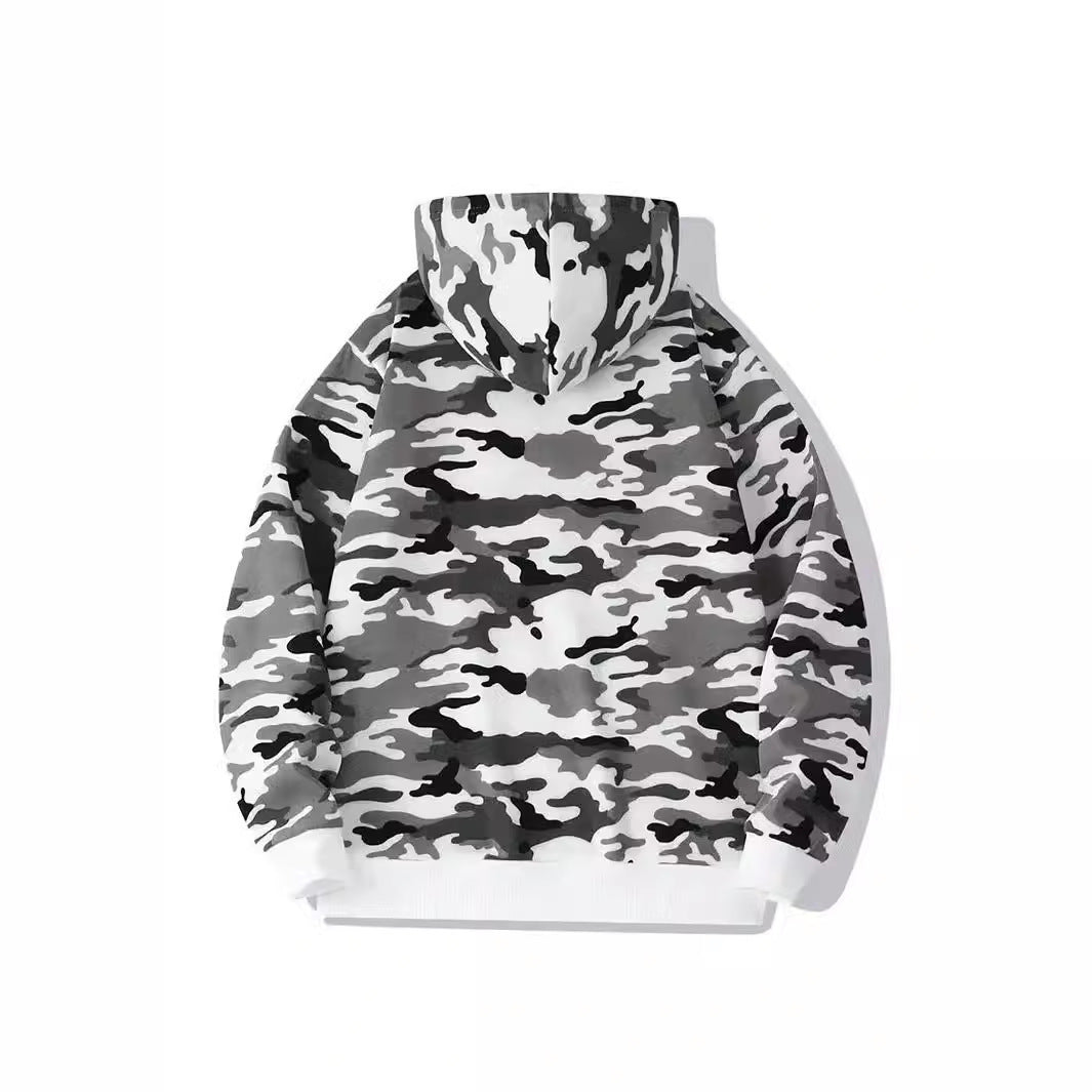 Printed High Street Men's Shoulder Width Loose Pullover