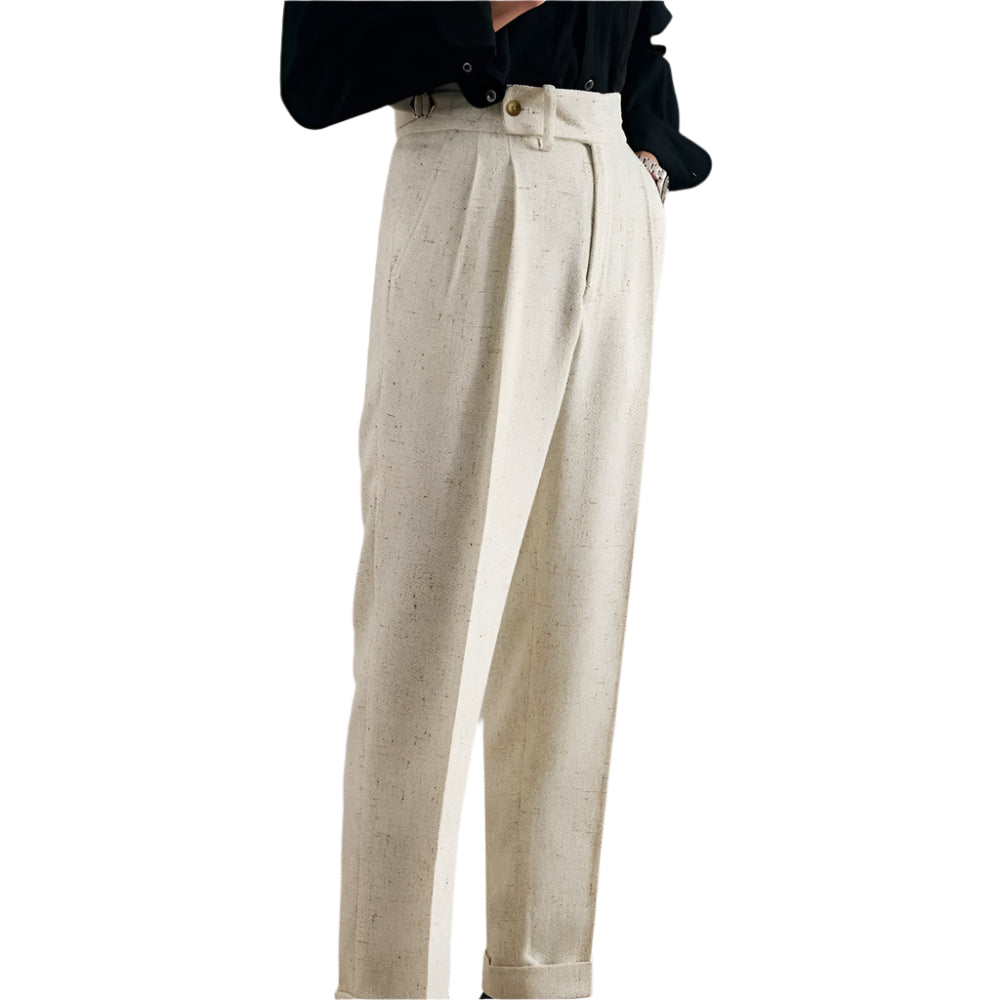 Retro High-grade Straight Casual Trousers