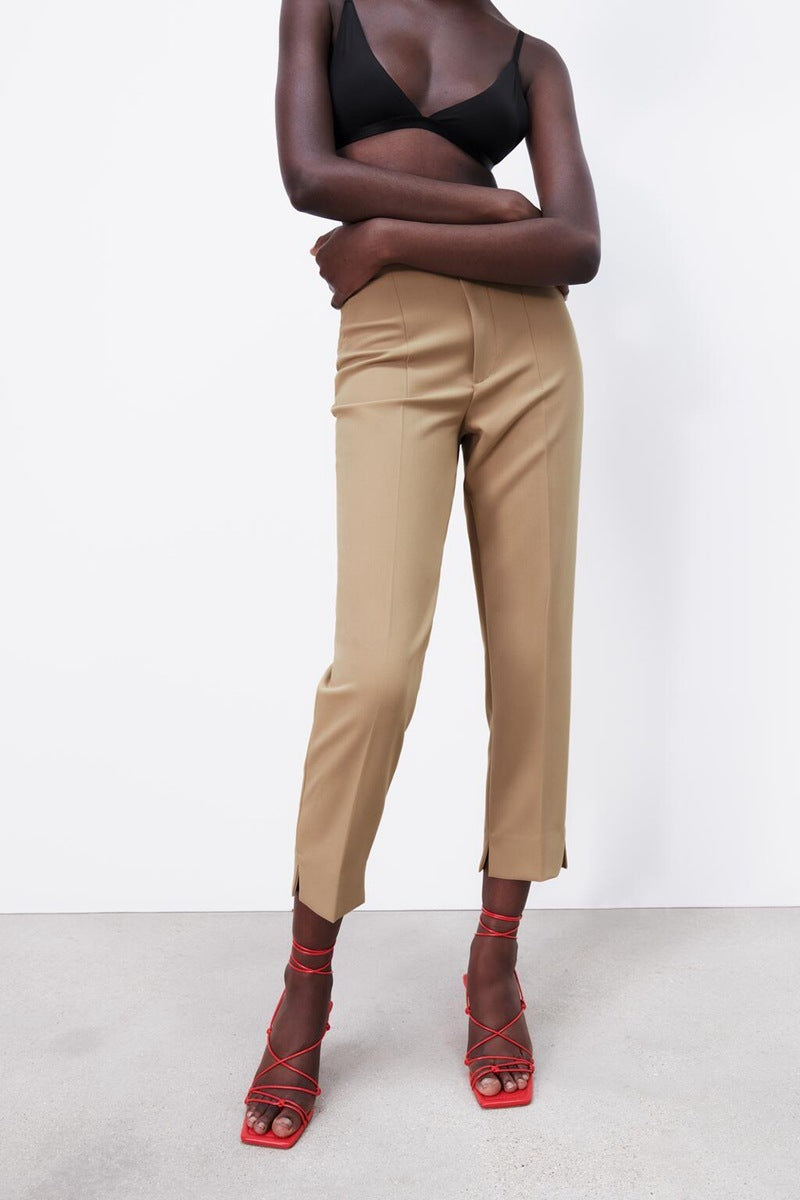 High Waist Long Casual Pants