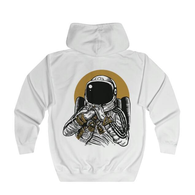 Astronaut Printed European And American Hoodie