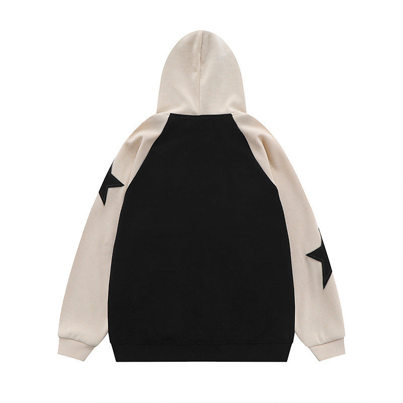 Hooded Loose All-matching Top