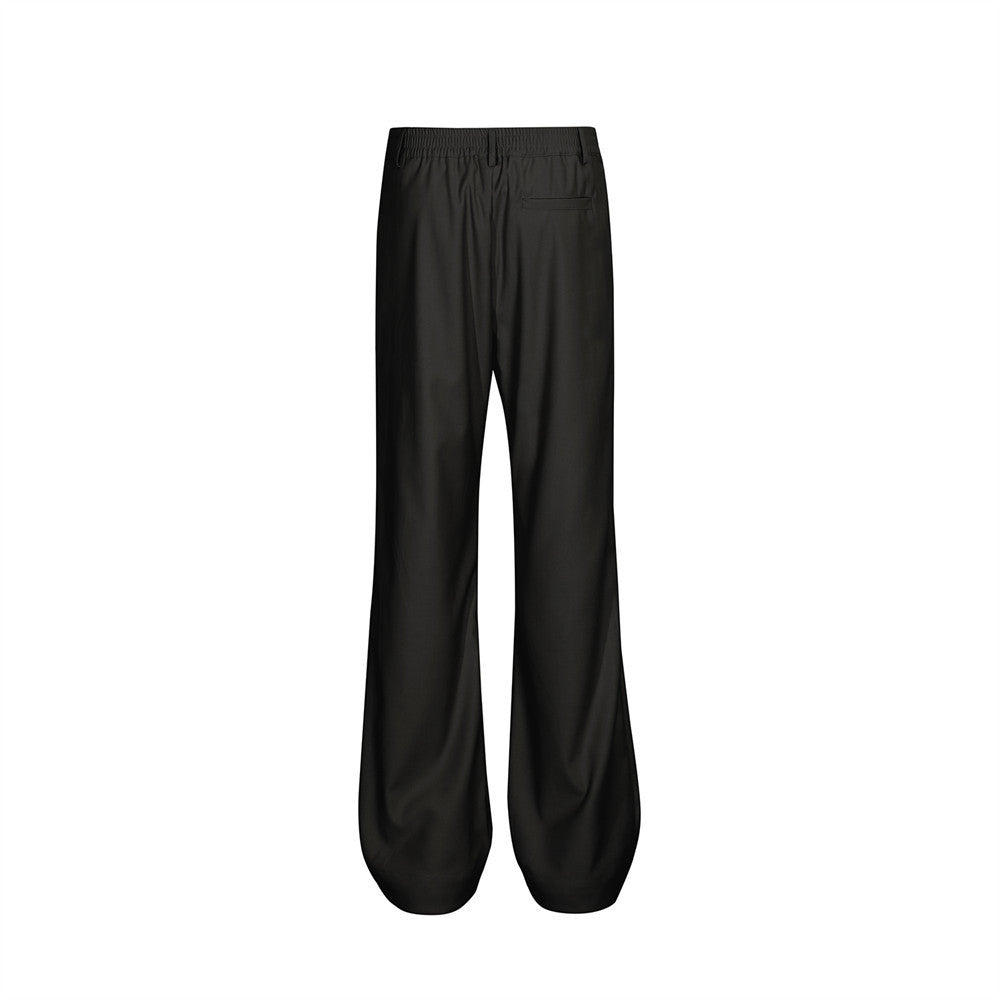 Bootcut Trousers Men's Trousers Loose Split