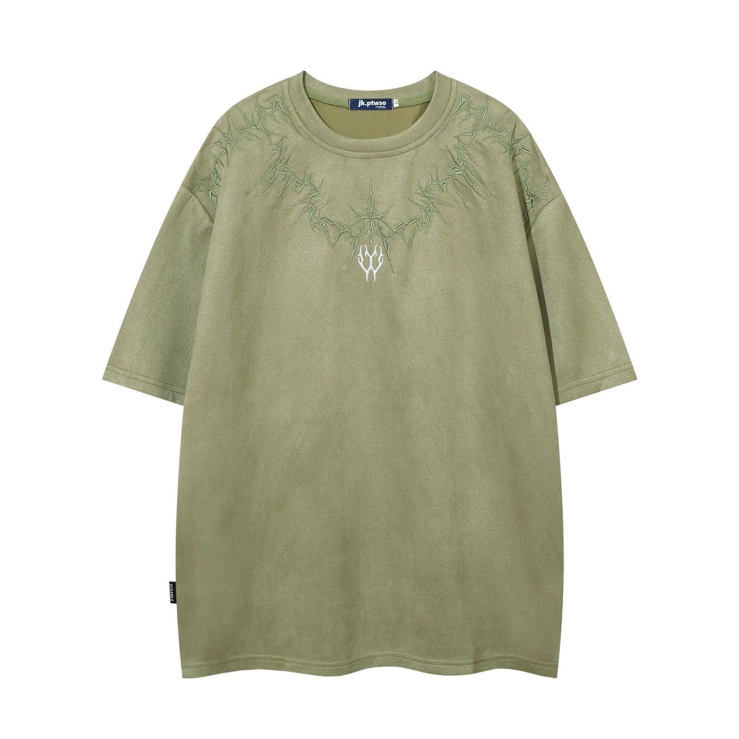 Thorns Heavy Embroidered Short Sleeve