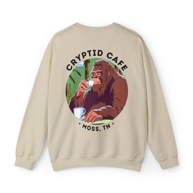 Bigfoot Drink Coffee Round-neck Sweater