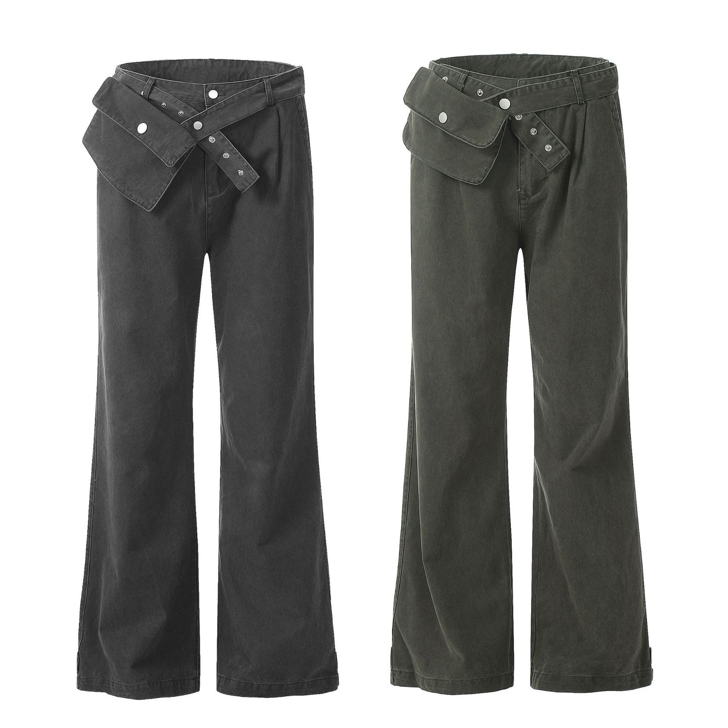 Fashion American Straight Cargo Pants