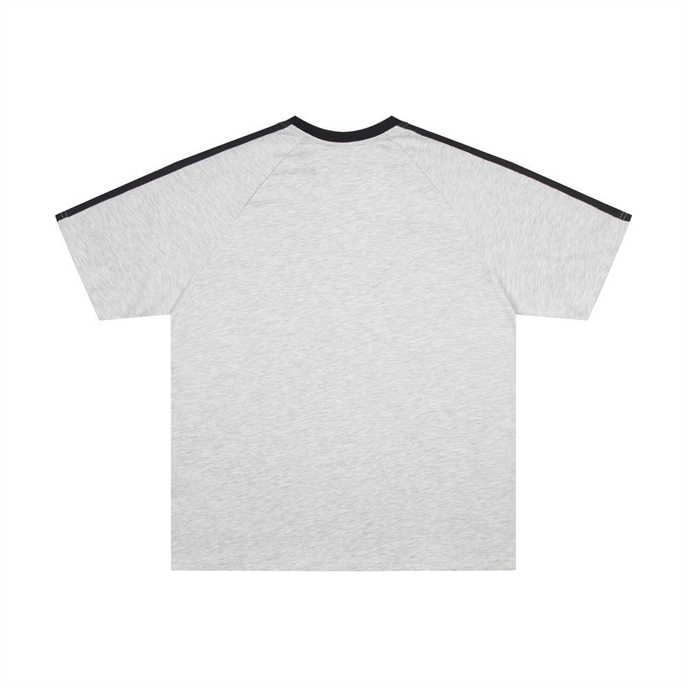 Letter Printed Cotton T-shirt For Men