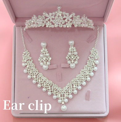 Hot bridal jewelry three sets of Wedding Pearl Necklace