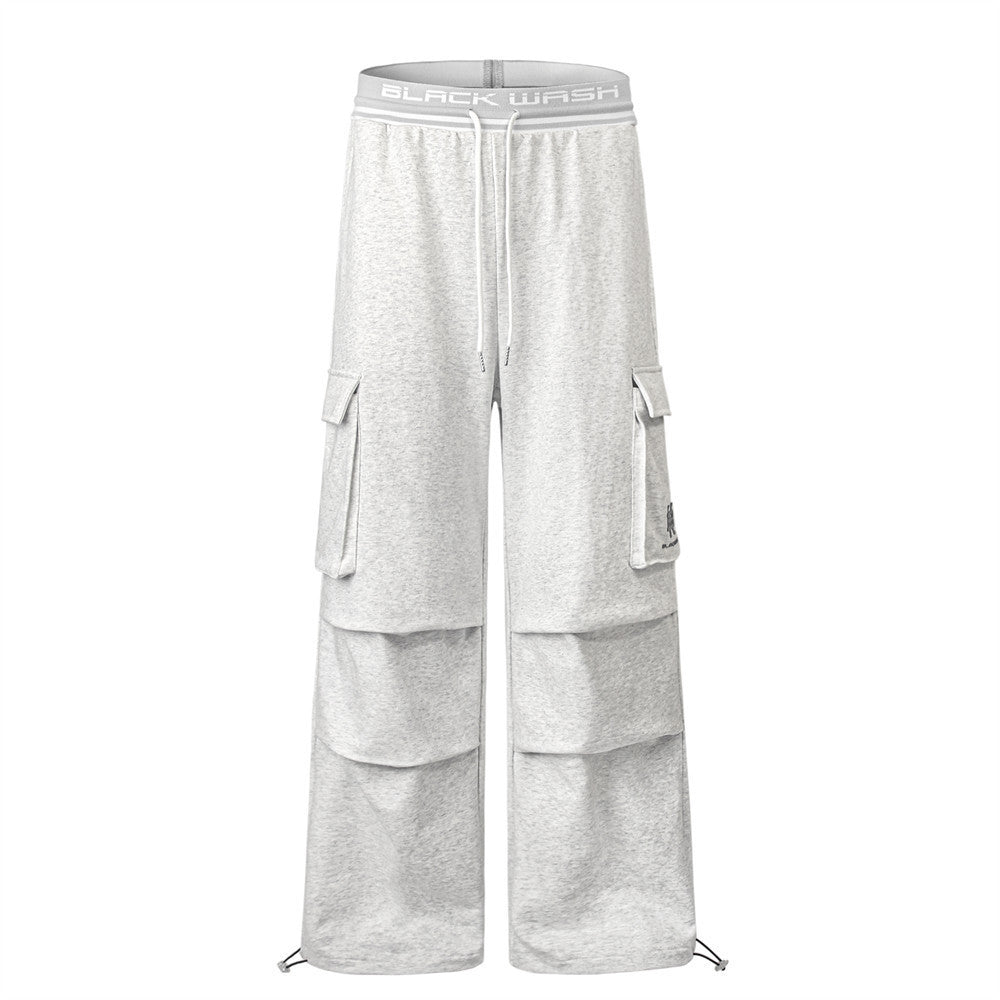 American-style Pleated Casual Sports Pants