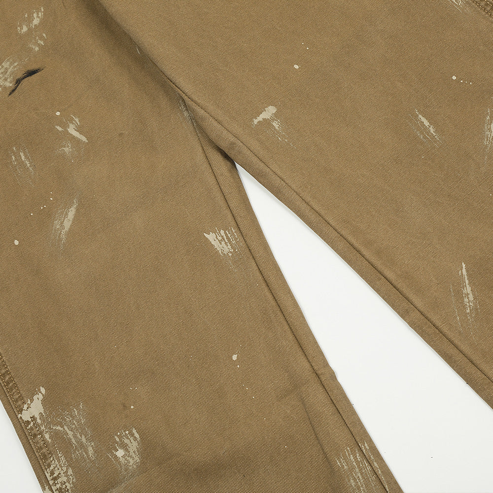 Splash-dyeing Make Dirty Cargo Jeans