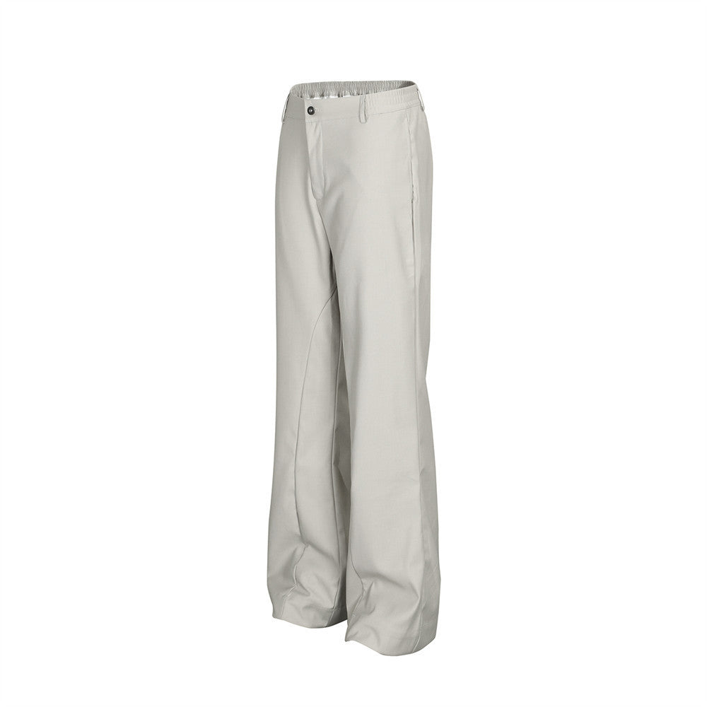 Bootcut Trousers Men's Trousers Loose Split