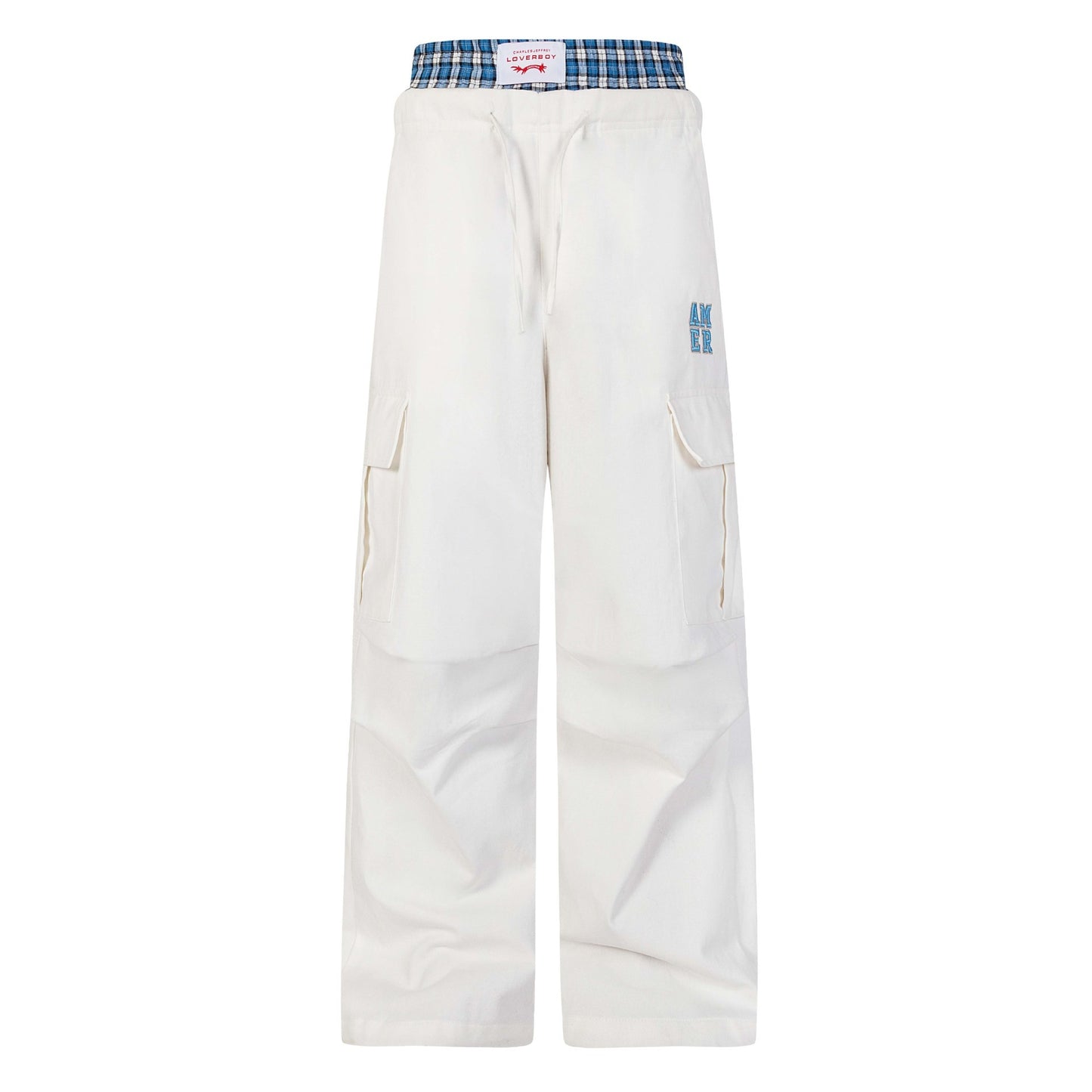 High Street American Patchwork  Casual Working Pants