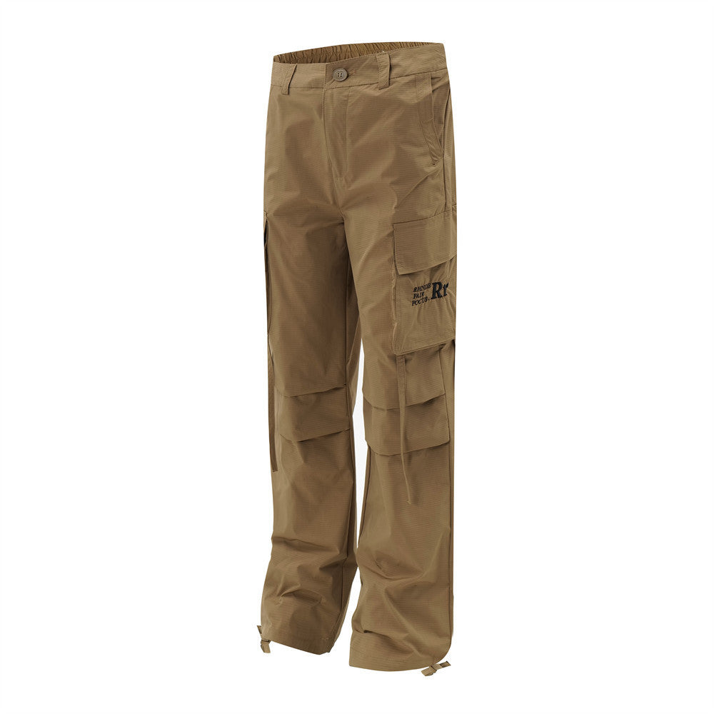 Fashion Solid Color Casual Trousers For Men