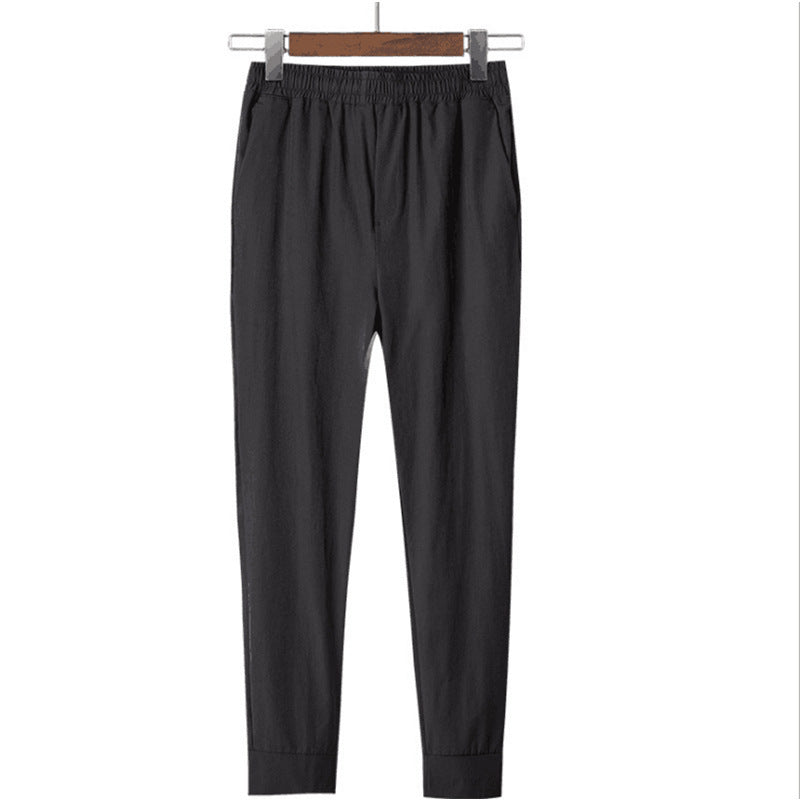 Outdoor Thin Casual Cropped Ankle Banded Pants