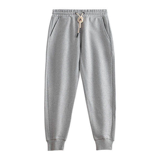 Heavy Beam Foot Thickened Velvet Sweatpants