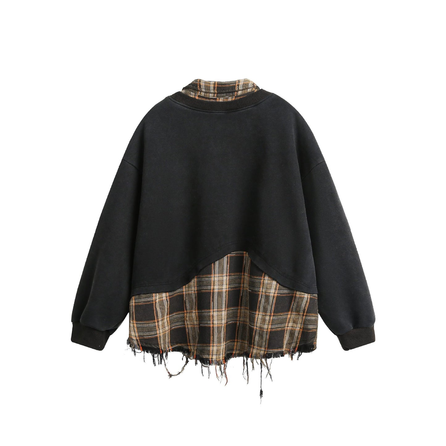 American-style Two Pieces Shirts Lapel Sweater