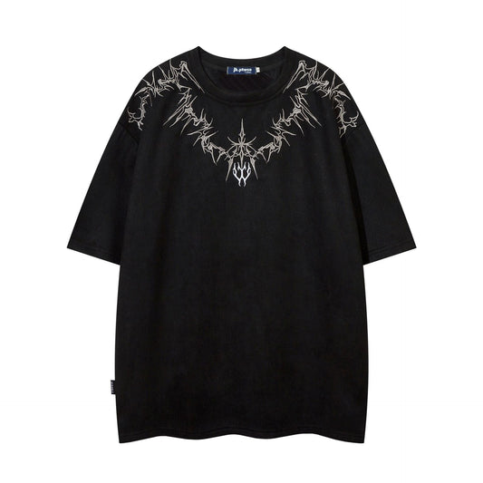 Thorns Heavy Embroidered Short Sleeve