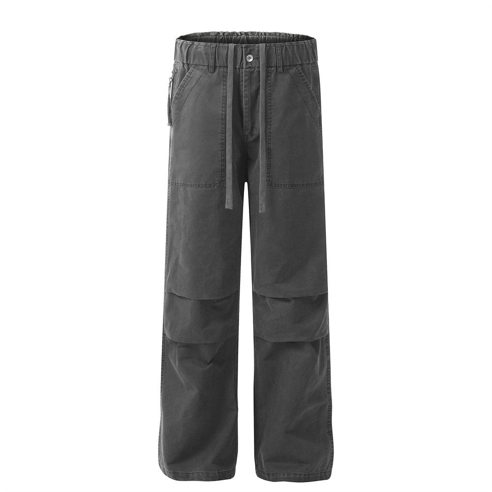 Vintage Crumpled Paratroopers Casual Trousers