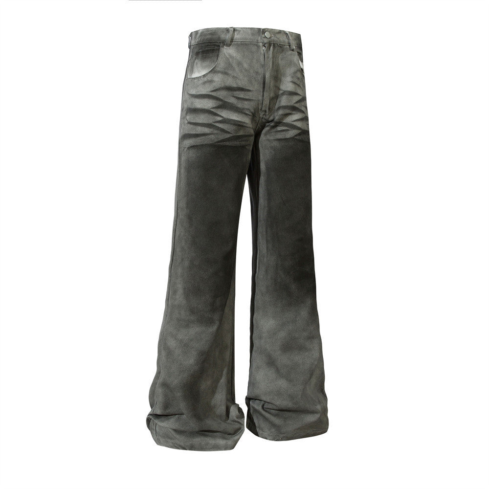 Fashion Personality American Bristle Jeans Men