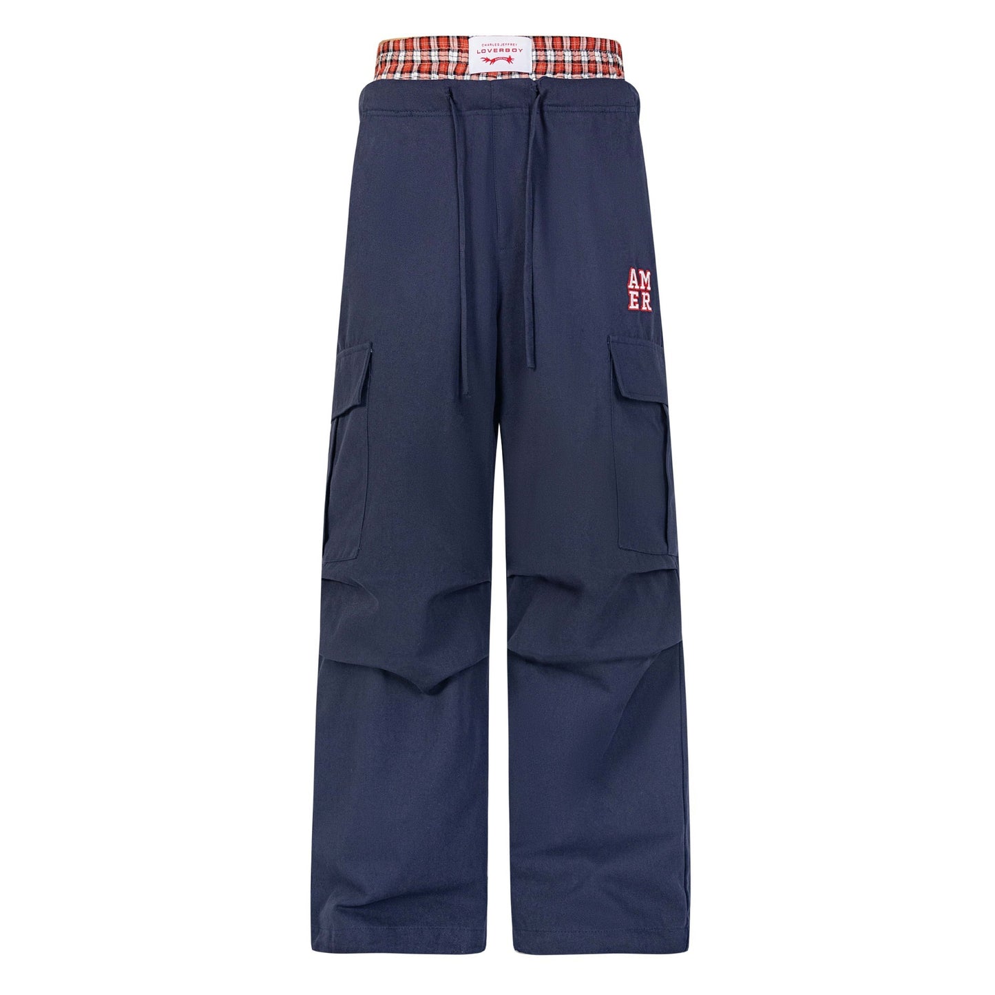 High Street American Patchwork  Casual Working Pants