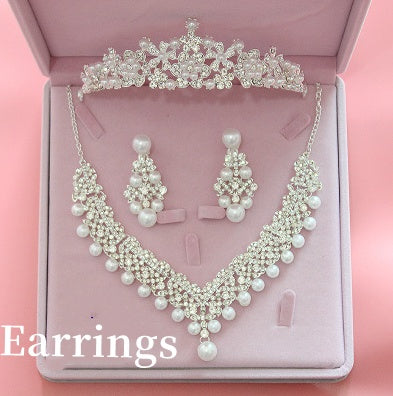 Hot bridal jewelry three sets of Wedding Pearl Necklace