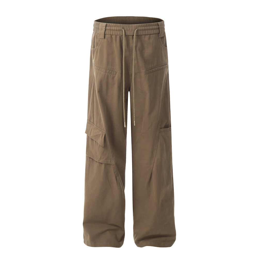 Deconstructed Drawstring Multi-pocket Paratrooper