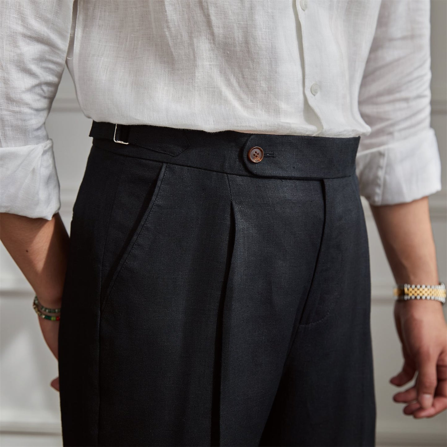 Summer Linen Italian Pants