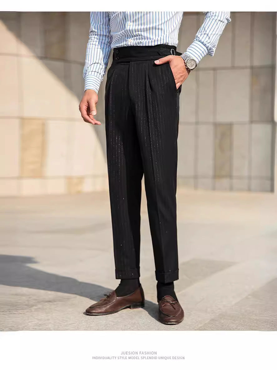 Italian Naples High-waisted Trousers