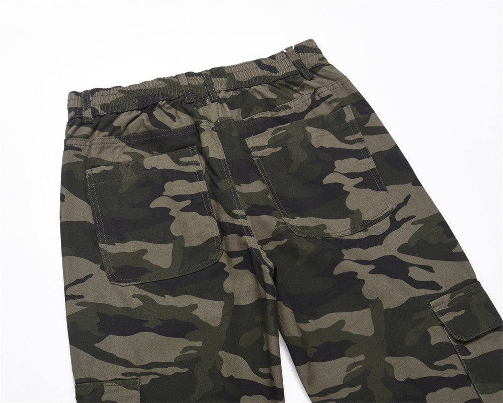 Military Multi-pocket Camouflage Cargo Pants Men