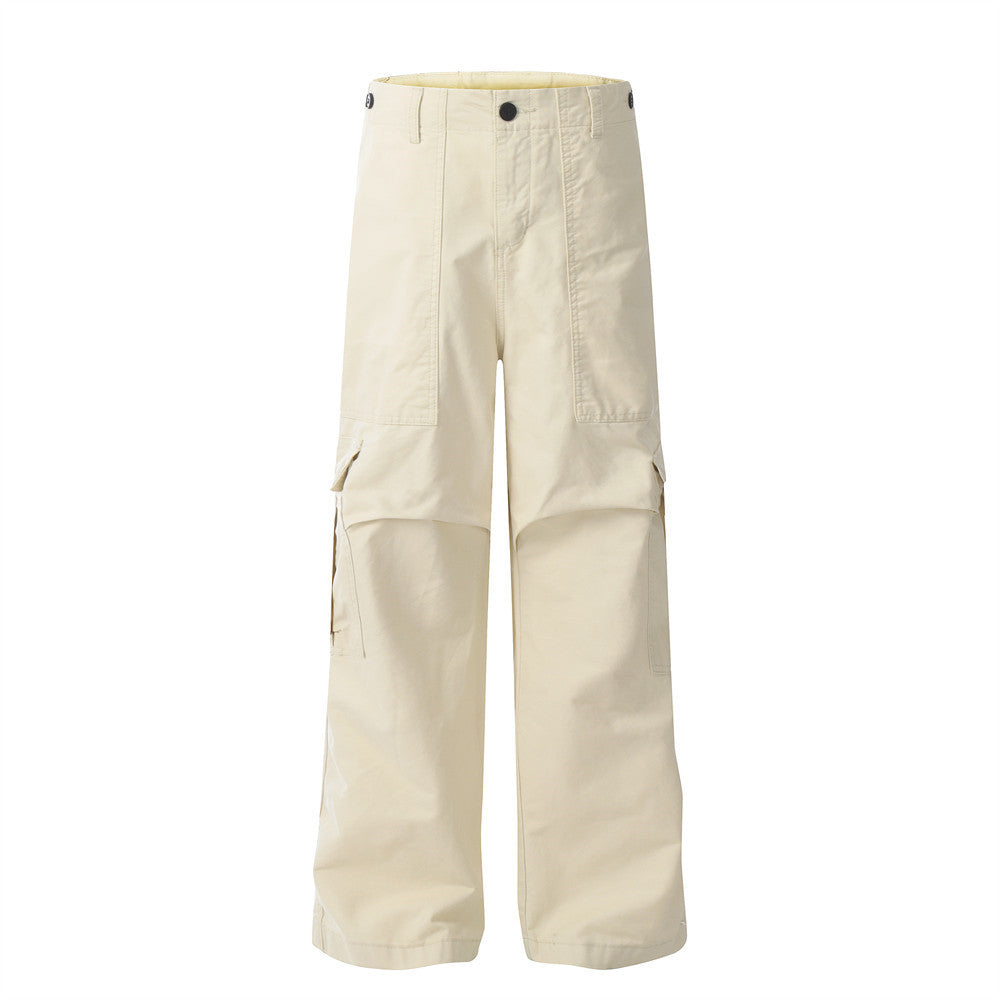 Fashion American Multi-pocket Cargo Pants Men