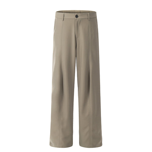 All-match Solid Color formal pants