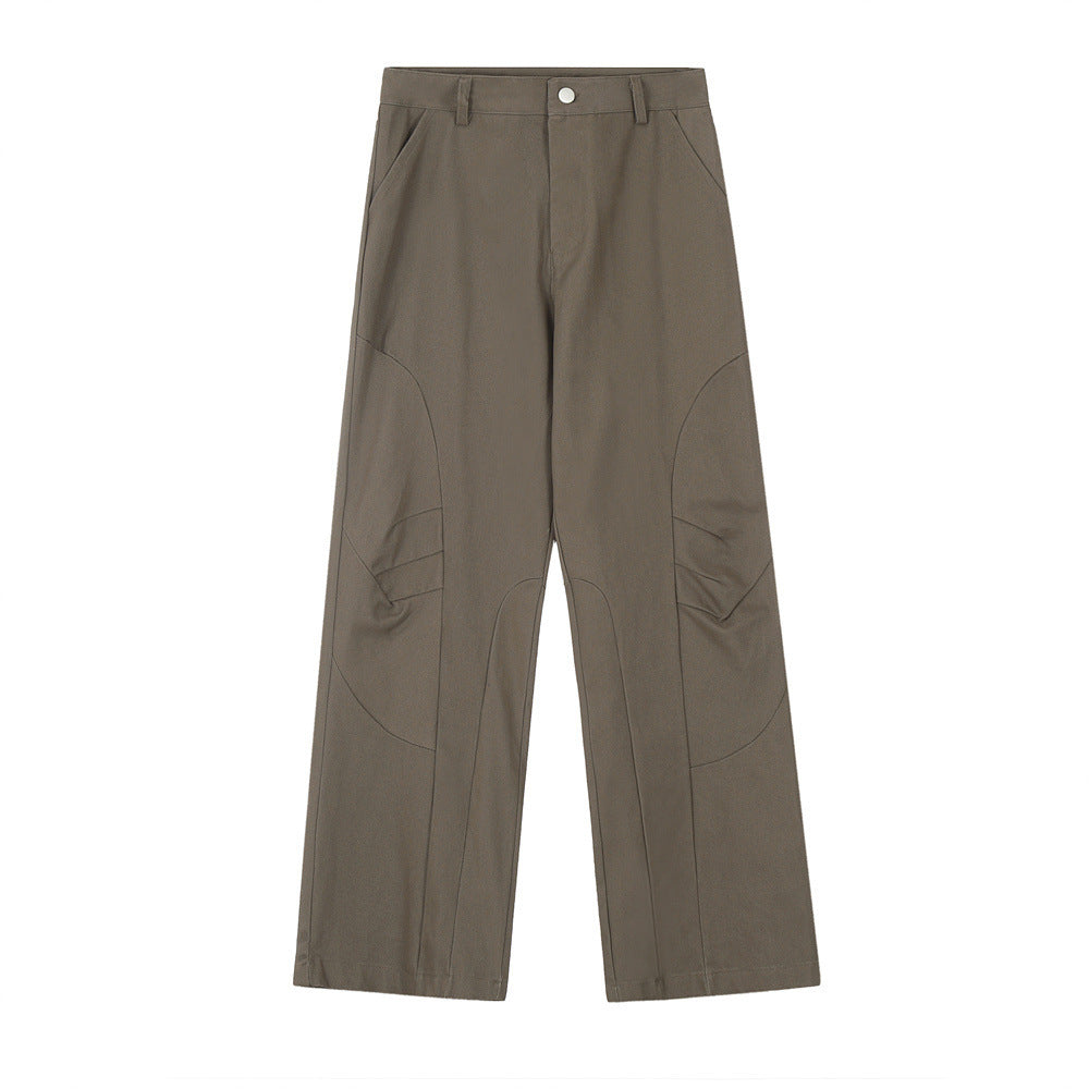 American Retro Design Casual Trousers Men