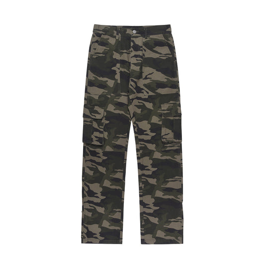 Military Multi-pocket Camouflage Cargo Pants Men