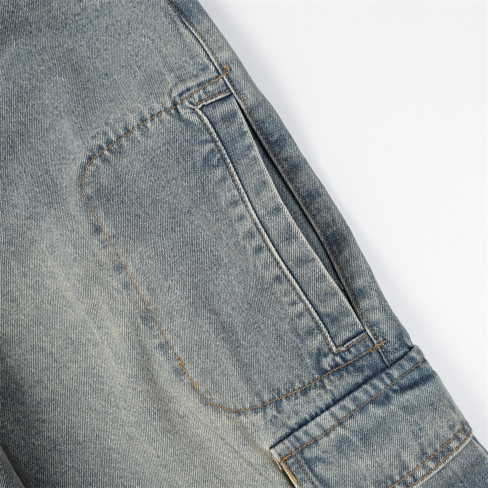 Multi-Pocket Workwear Jeans Retro