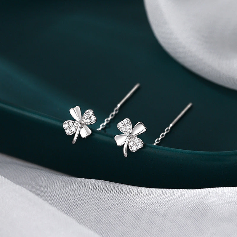 Fashion Personality Female Flower Stud Earrings