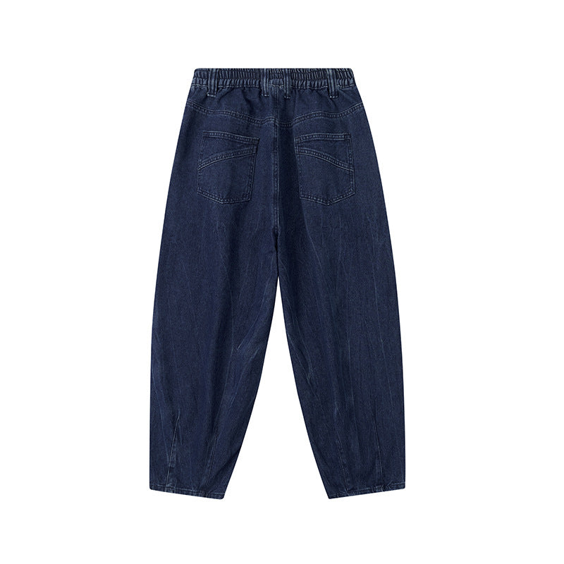 Men's Japanese-style Retro Pocket Decorative Trousers