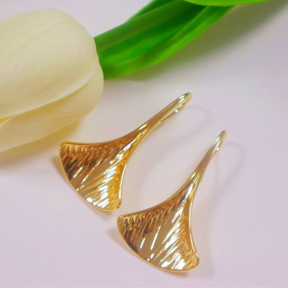 Mori Style Leaves Fashion Simple Ginkgo Leaf Ear Hook