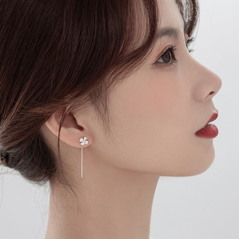 Fashion Personality Female Flower Stud Earrings