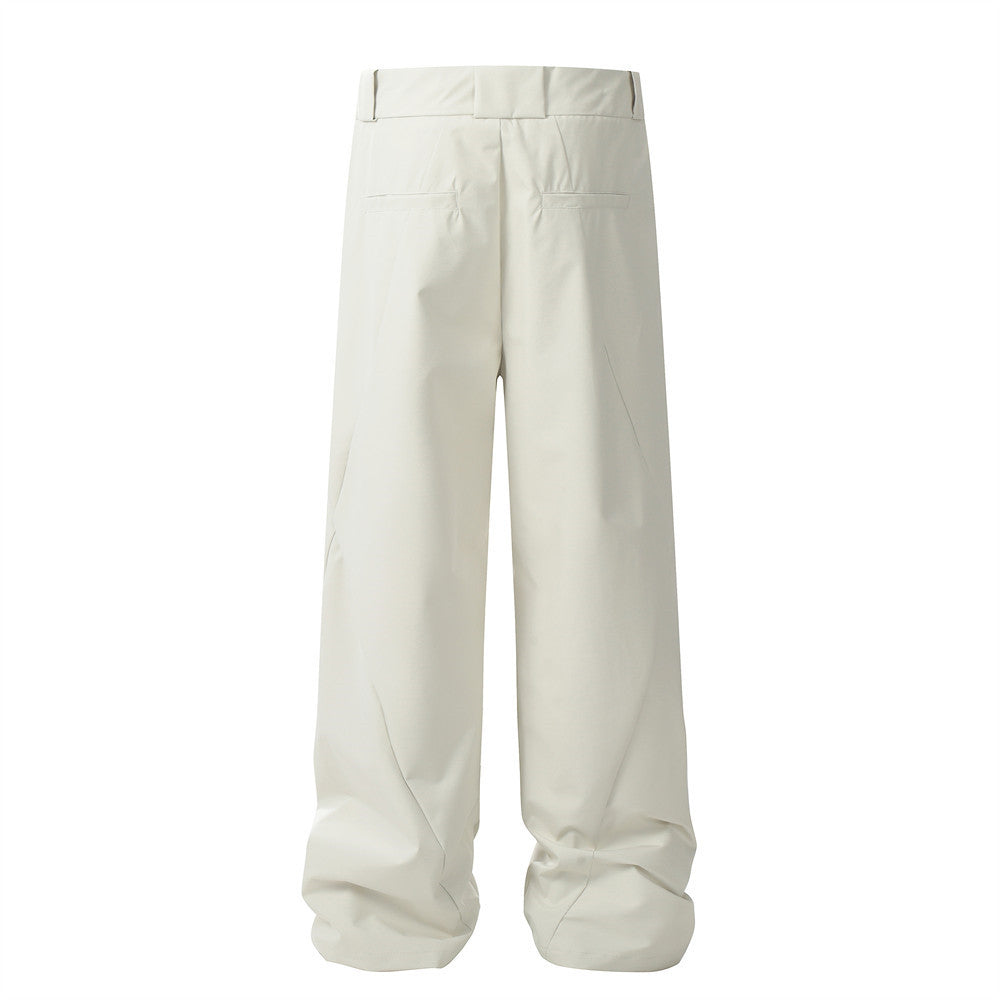 American Pleated Design Suit Pants