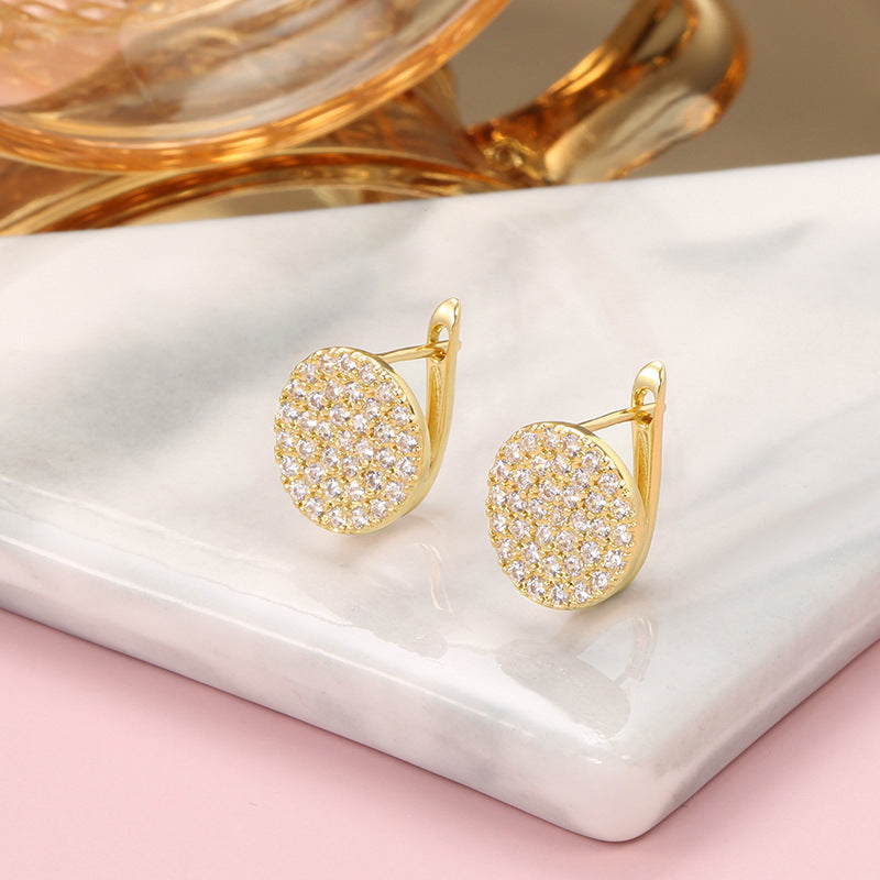 Classic Trendy Earrings Female Geometric Shape