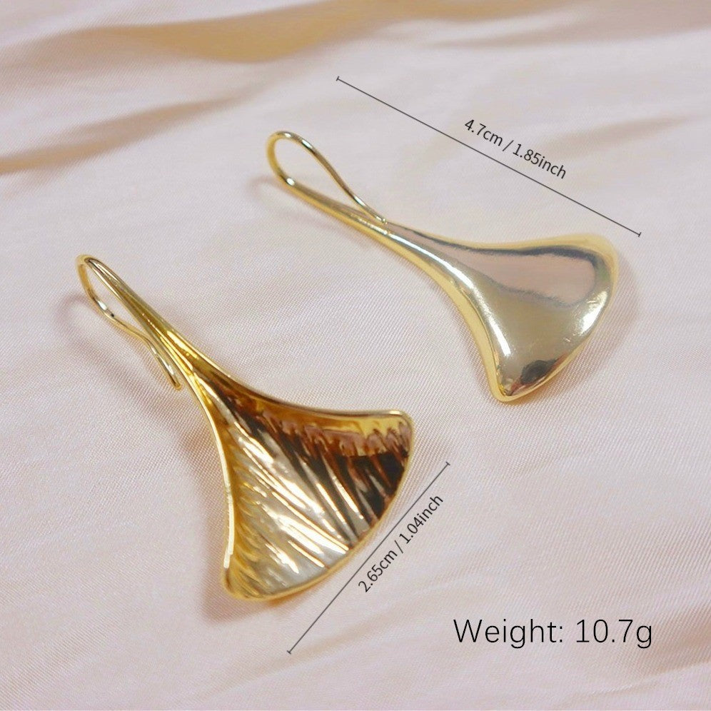 Mori Style Leaves Fashion Simple Ginkgo Leaf Ear Hook