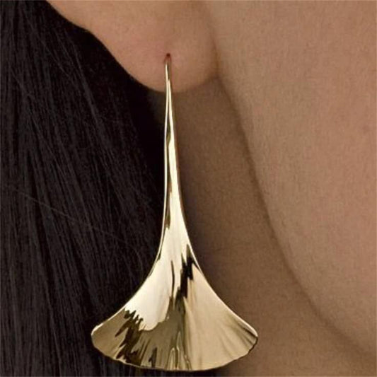 Mori Style Leaves Fashion Simple Ginkgo Leaf Ear Hook