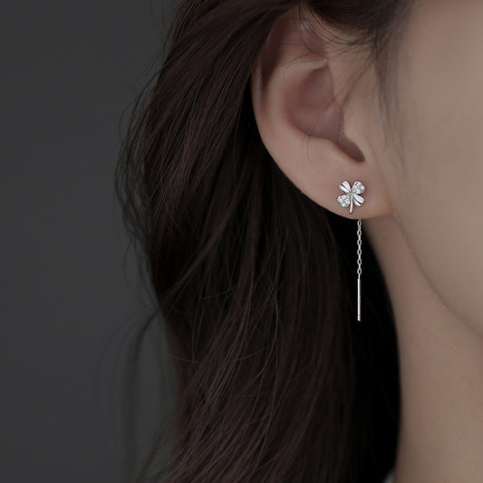 Fashion Personality Female Flower Stud Earrings