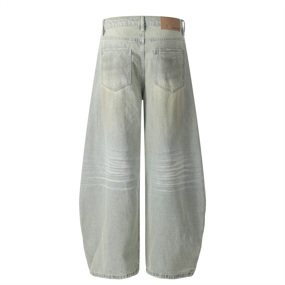 Distressed Dirty Machete Jeans For Men