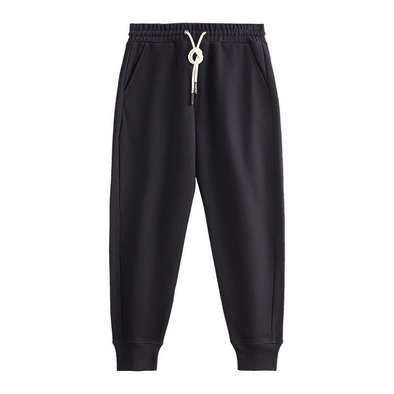 Heavy Beam Foot Thickened Velvet Sweatpants