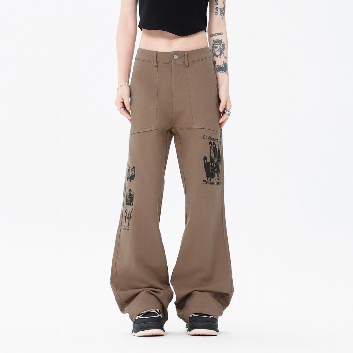 Retro Loose Fashion Personalized Casual Pants