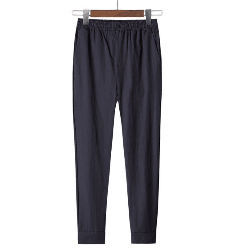 Outdoor Thin Casual Cropped Ankle Banded Pants