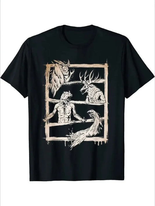 Mothman, Wendigo, Dogman, Lake Monster T-Shirt